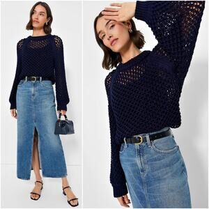 Tuckernuck Navy Crew Neck Sweater